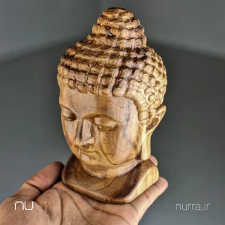 مجسمه بودا چوبی نورا
